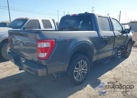 2022 Ford F-150 Xl из США, поврежденный, VIN 1FTEW1EP5NKD75099